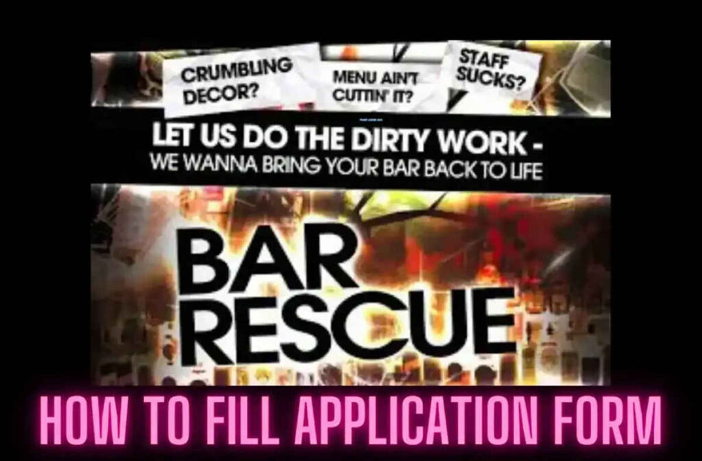 Application for Bar Rescue